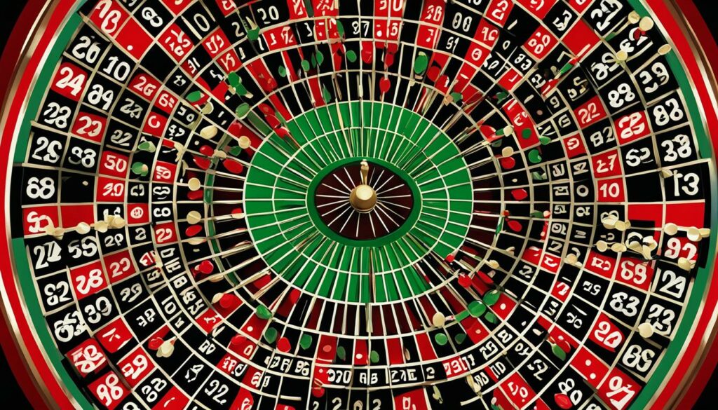 frequency of roulette number repeats
