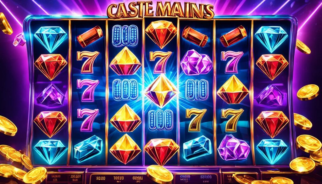 triple diamond slot machine paylines and features